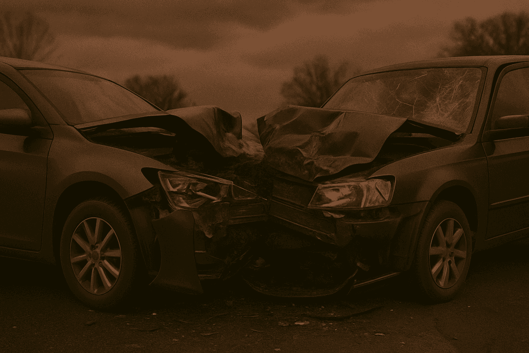 A car accident